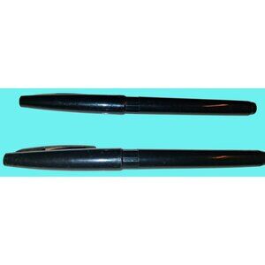 Vintage Pentel Black Scripto Rolling Writer Pens Retractable Rolling Ball Ink 99